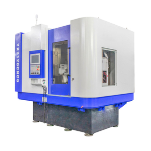 Máquina talladora de engranajes helicoidales verticales CNC YK3120 Siemens 828d para 6 módulos