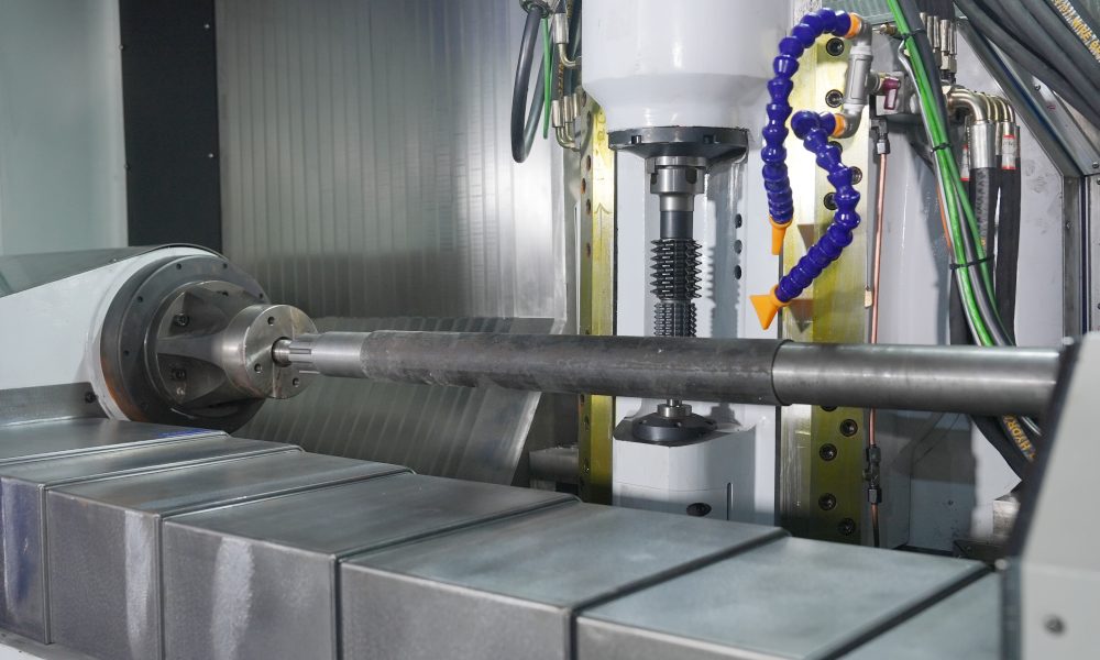 m&aacute;quina de engranaje de spline de eje largo